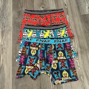fnaf 3 pack boxers underwear, new without tags boys xl